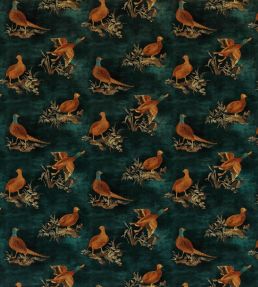 Game Show Fabric by Mulberry Home Teal