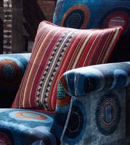 Pageant Stripe Fabric by Mulberry Home Multi