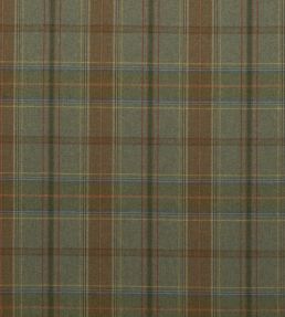 Shetland Plaid Fabric by Mulberry Home Lovat