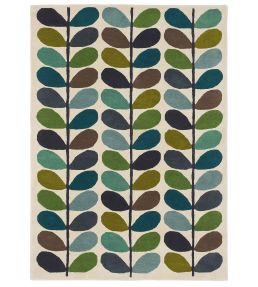 Orla Kiely Multi Stem rug Kingfisher 059507-120180-US Kingfisher