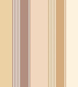 Multi Stripe Wallpaper by Ohpopsi Amber Mix