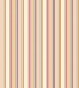 Multi Stripe Wallpaper by Ohpopsi Amber Mix