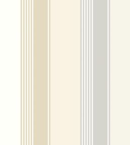 Multi Stripe Wallpaper by Ohpopsi Linen