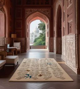 Wendy Morrison Mumtaz Mahal rug Neutral WM-5060410394644 Neutral