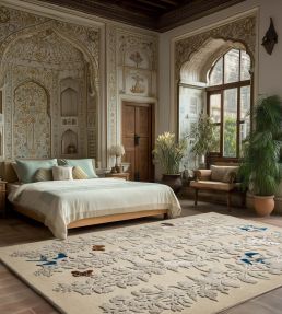 Wendy Morrison Mumtaz Mahal rug Neutral WM-5060410394644 Neutral