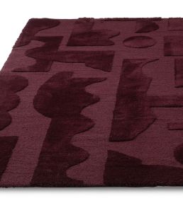 Brink & Campman Mural Modest rug Burgundy 121100-140200-US Burgundy