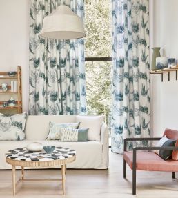 Murmurs Fabric by Villa Nova Celadon