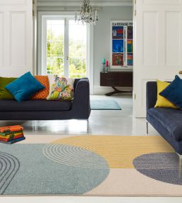 Asiatic Muse Retro rug Blue MU15-80150 Blue
