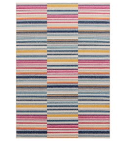 Asiatic Muse Stripe rug Multi-coloured MU06-80150 Multi-coloured