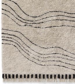 Lorena Canals Musical Notes rug Natural Black C-NOTES-NBK-S Natural Black