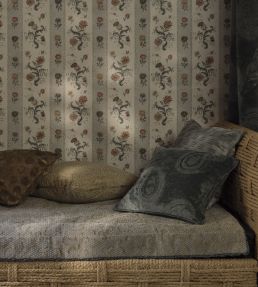 Mustak Fabric by Zoffany Taupe
