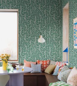 My Secret Garden Wallpaper by Borastapeter Electric Blue