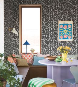My Secret Garden Wallpaper by Borastapeter Electric Blue