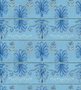 Mykonos Villa Wallpaper by MINDTHEGAP Azure