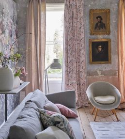 Myrtle Damask Fabric by Designers Guild Cameo