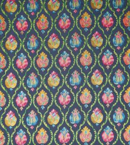 Mysore Fabric by Osborne & Little Midnight/Magenta