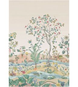 Mythica Mural Grasscloth Mural by Osborne & Little Shell