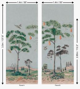 Mythical Land Mural by Andrew Martin Summer Storm
