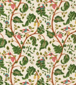Mythical Trail Fabric by George & Minnie Emerald