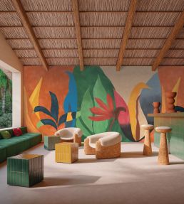 Nahua Mural by Casamance Multico