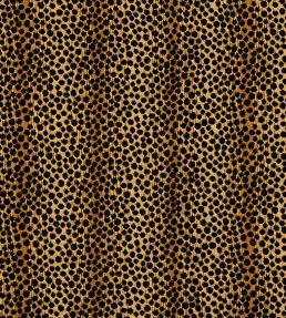 Nakuru Linen Velvet Fabric by Schumacher Leopard