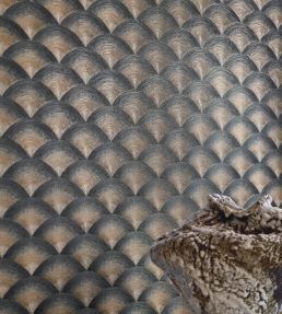 Nami Wallpaper by Casamance Ambre