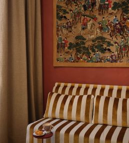 Napoli Fabric by Manuel Canovas Ambre