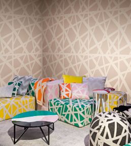 Nastri Wallpaper by Missoni Cream
