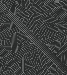 Nastri Wallpaper by Missoni Black