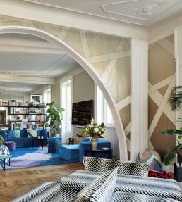 Nastri Shade Mural by Missoni Grey