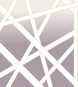 Nastri Shade Mural by Missoni Purple