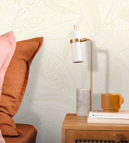 Natura Wallpaper by Caselio Craie