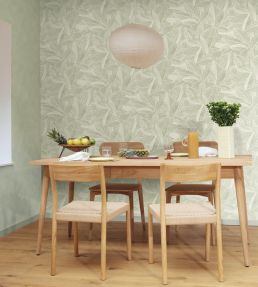 Natura Wallpaper by Caselio Vert Sauge