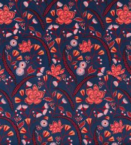 Nature Imaginaire Velvet Fabric by Casal Belle De Nuit