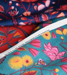Nature Imaginaire Velvet Fabric by Casal Belle De Nuit