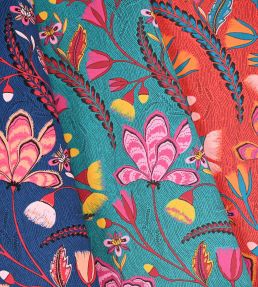 Nature Imaginaire Velvet Fabric by Casal Belle De Nuit