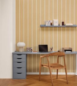 Navaia Wallpaper by Caselio Ocre