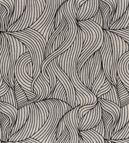 Naviglio Fabric by Casamance Noir