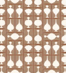 Nectar of Paradise Fabric by JORO Rust