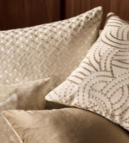 Necto Fabric by Clarke & Clarke Ivory