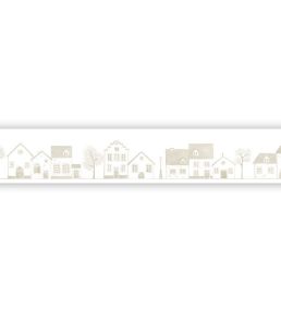Neighborhood Border Wallpaper by Casadeco Lin