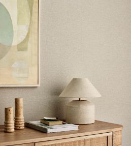 Neo Linen Embossed Wallpaper by Romo Indium