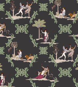 Neobucolic Wallpaper by Coordonne Black
