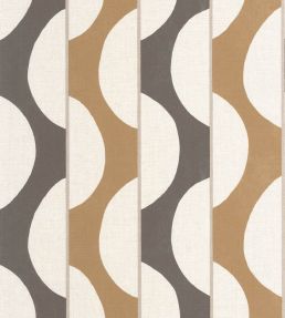 Neora Wallpaper by Casadeco Noir fusain