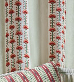 Neora Fabric by Jane Churchill Aqua