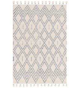 Asiatic Nepal Diamond rug Cream Blue NEPL-04-120170 Cream Blue