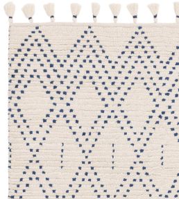 Asiatic Nepal Diamond rug Cream Blue NEPL-04-120170 Cream Blue