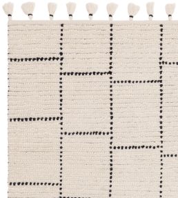 Asiatic Nepal Tile rug Cream Black NEPL-07-120170 Cream Black