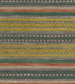 Nera Fabric by Osborne & Little Ochre/Pine