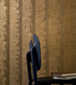 Nerikomi Wallpaper by Casamance Cuivre